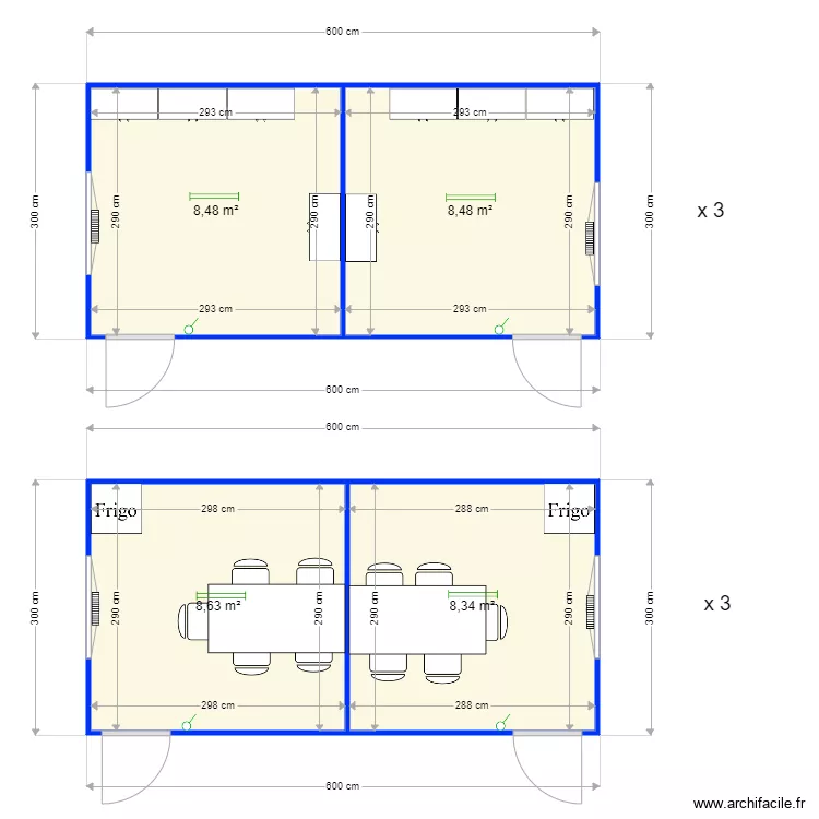 Gerresheimer Momignies sans superposition. Plan de 
