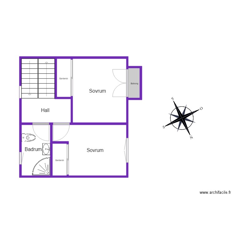 AVI 887 Maladeta plan 1. Plan de 0 pièce et 0 m2