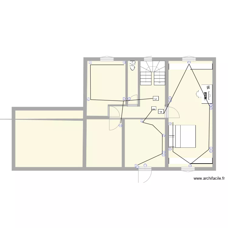 PRISE ETAGE. Plan de 