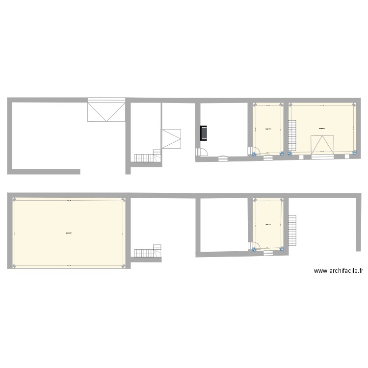 plan maison rdc. Plan de 0 pièce et 0 m2