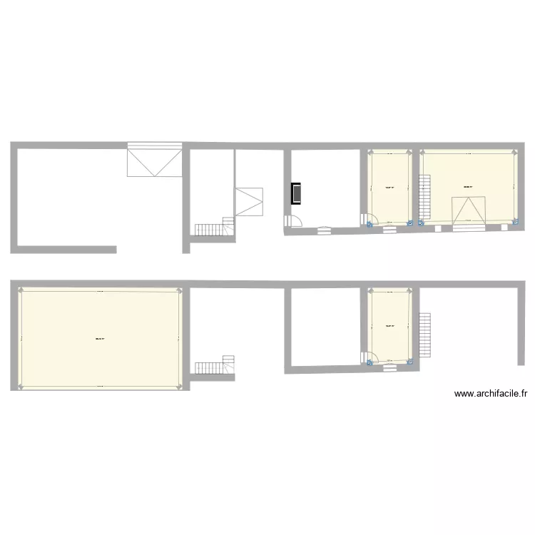 plan maison rdc. Plan de 