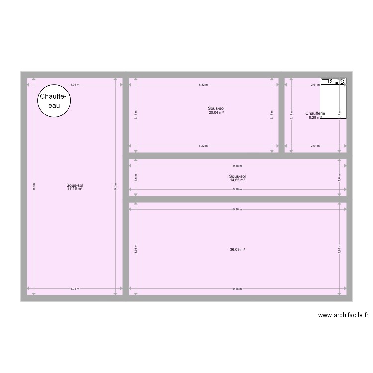 Brisson. Plan de 16 pièces et 349 m2