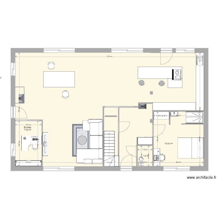 Rdc. Plan de 0 pièce et 0 m2