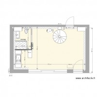 plan cuisine et salle de bain