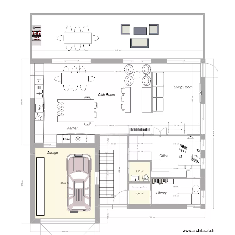 Maison Yvoir 5. Plan de 