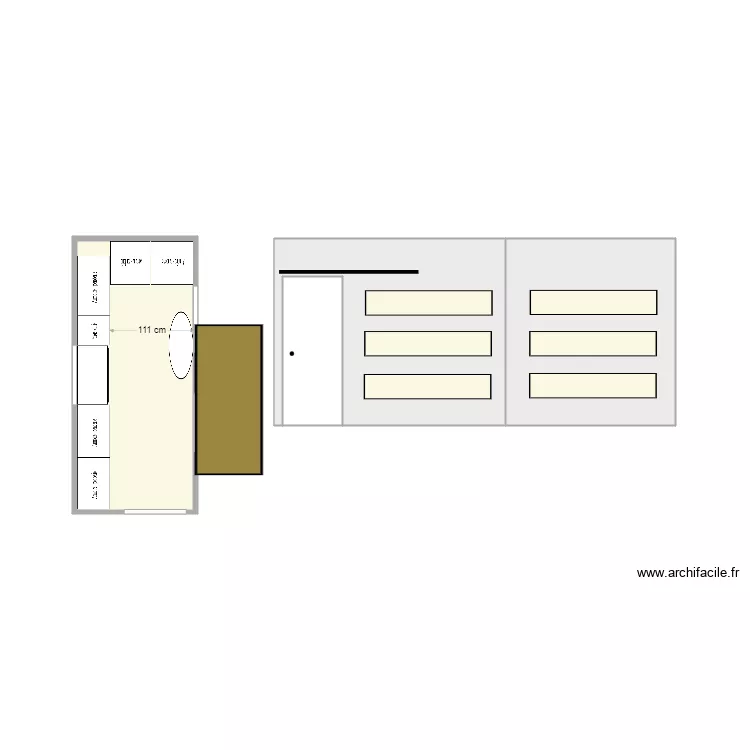 Dressin Suite1. Plan de 