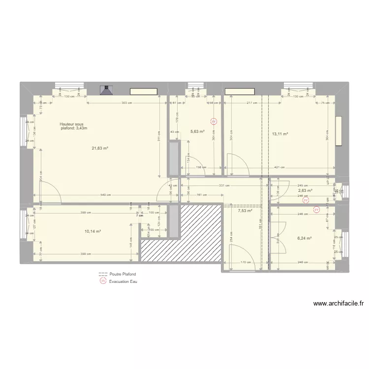 Villa Fernandez. Plan de 