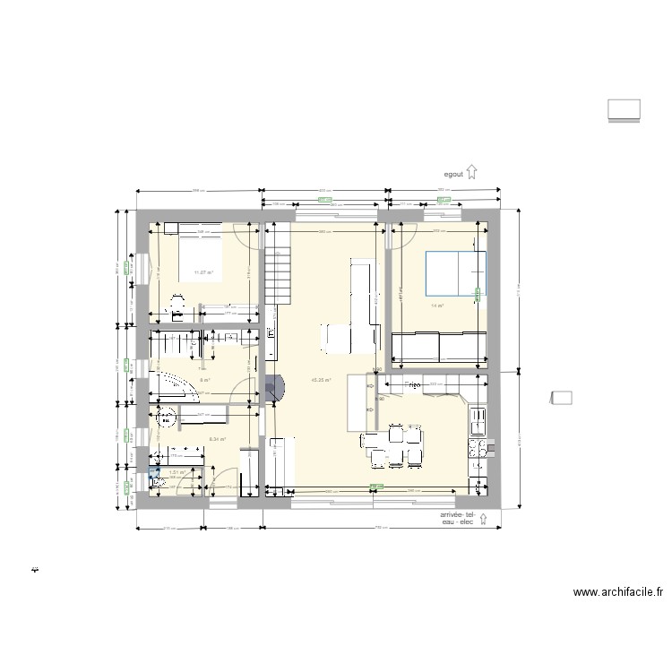 227. Plan de 0 pièce et 0 m2