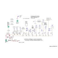 schema unifilaire cuisine buanderie