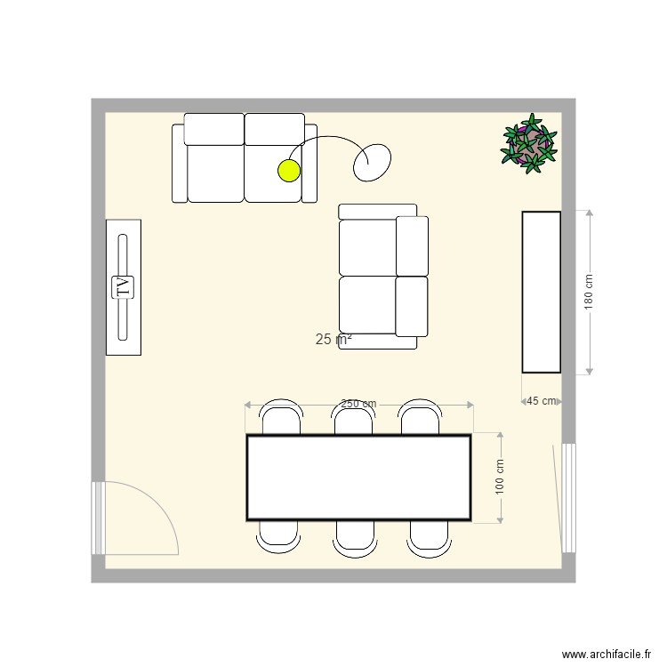 Le Hir. Plan de 0 pièce et 0 m2