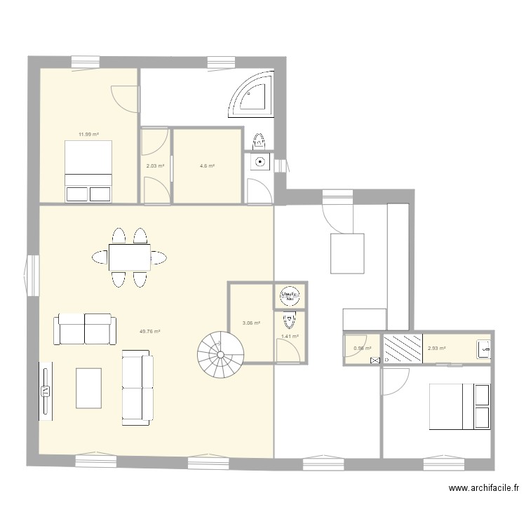 notre dame 4. Plan de 0 pièce et 0 m2