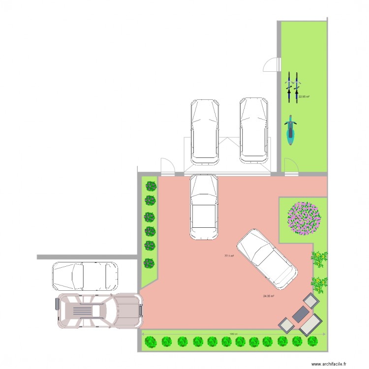 Plan. Plan de 0 pièce et 0 m2