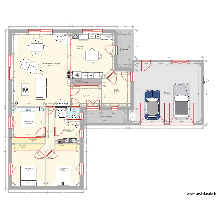 Scali GRANIEU. Plan de 0 pièce et 0 m2