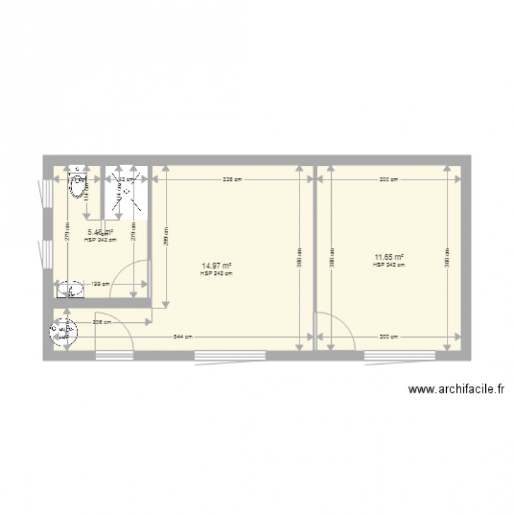 miguel et sandrine. Plan de 0 pièce et 0 m2