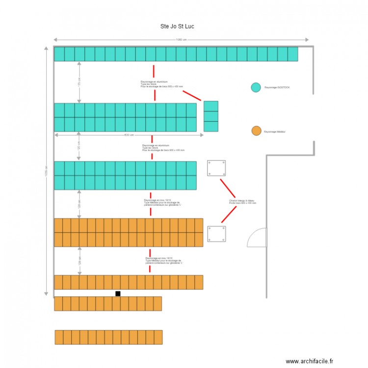 Sté Jo St Luc. Plan de 0 pièce et 0 m2