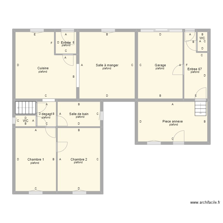 colin1 rdc. Plan de 0 pièce et 0 m2