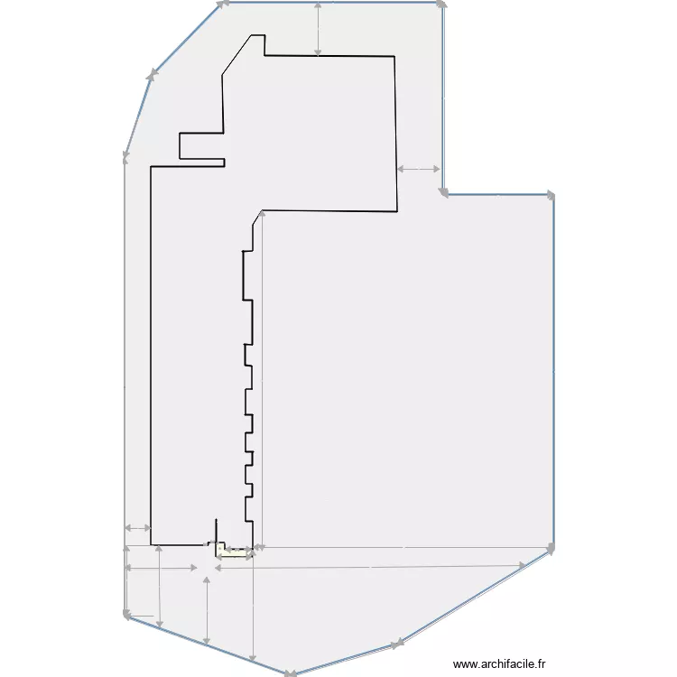 le petit paris. Plan de 