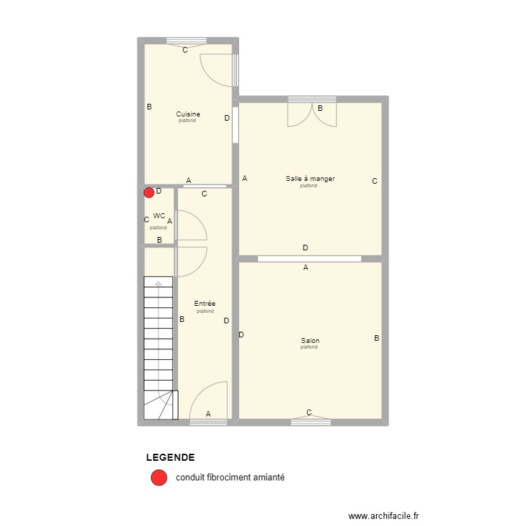lallemand2 rdc. Plan de 0 pièce et 0 m2