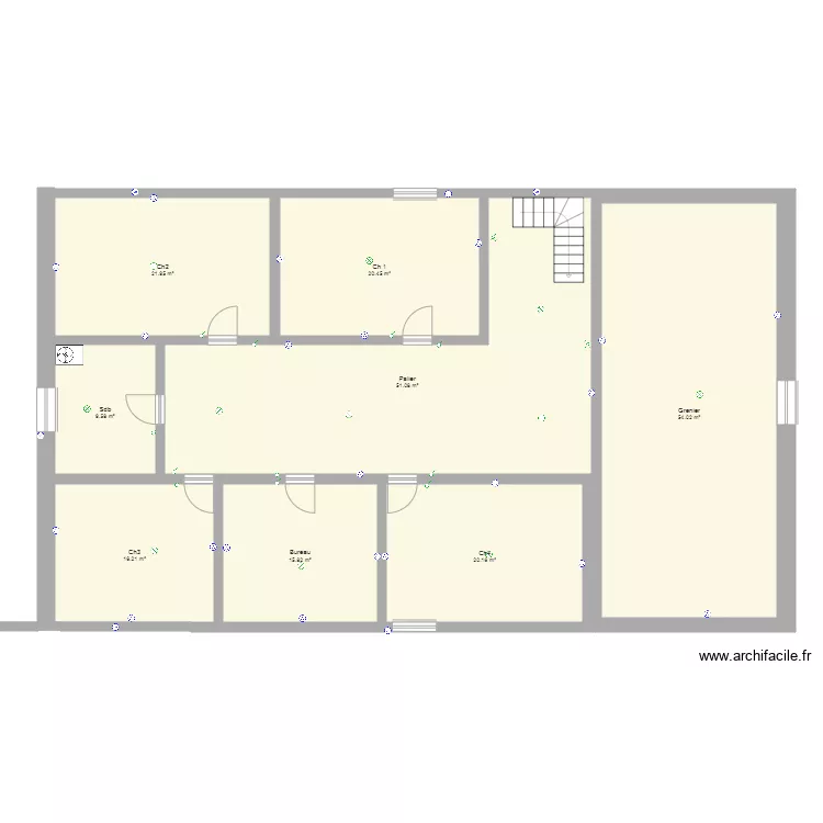 La gr&eacute;e 1  Elec. Plan de 