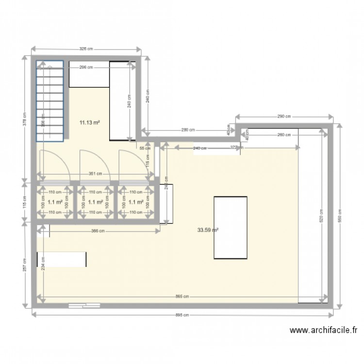 Boutique Amenagement Final second plan. Plan de 0 pièce et 0 m2