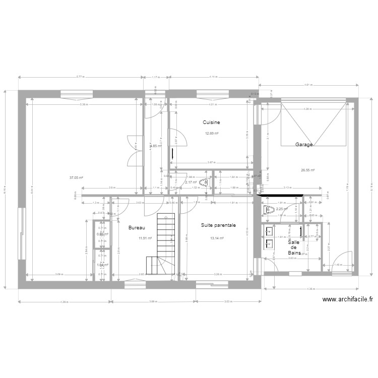 RDC BRIEC 10. Plan de 0 pièce et 0 m2