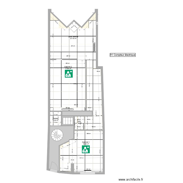 Fleurus Carrelages. Plan de 0 pièce et 0 m2