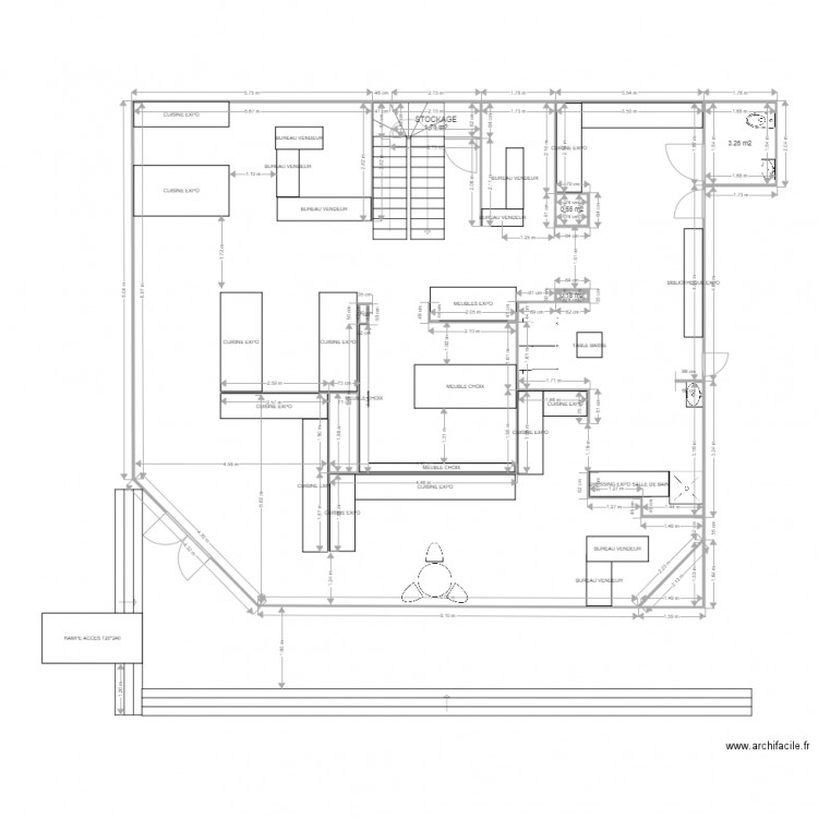 MOBALPA RDC. Plan de 0 pièce et 0 m2