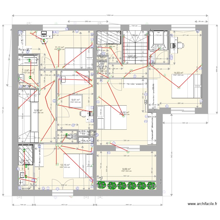 maisons 2 et 3version 2. Plan de 0 pièce et 0 m2