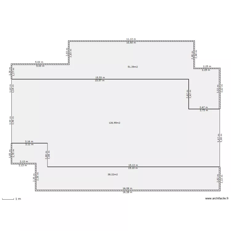 plan terrasse. Plan de 