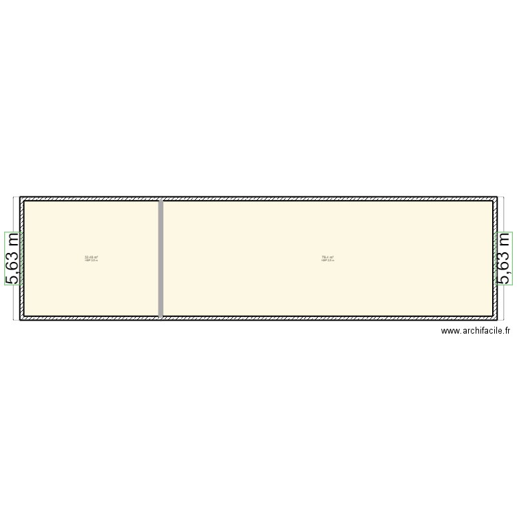 GARAGE ETAGE 1. Plan de 0 pièce et 0 m2