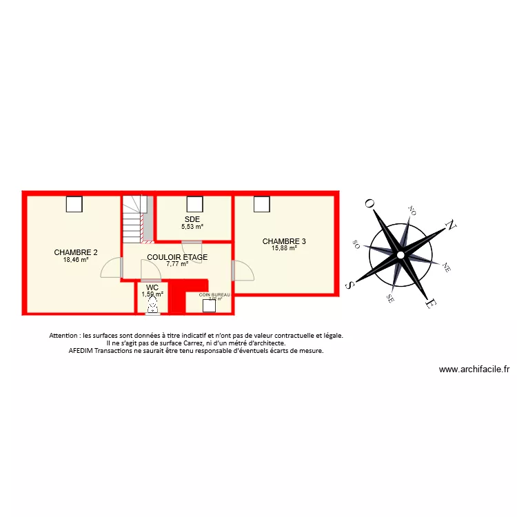 7126 ETAGE . Plan de 