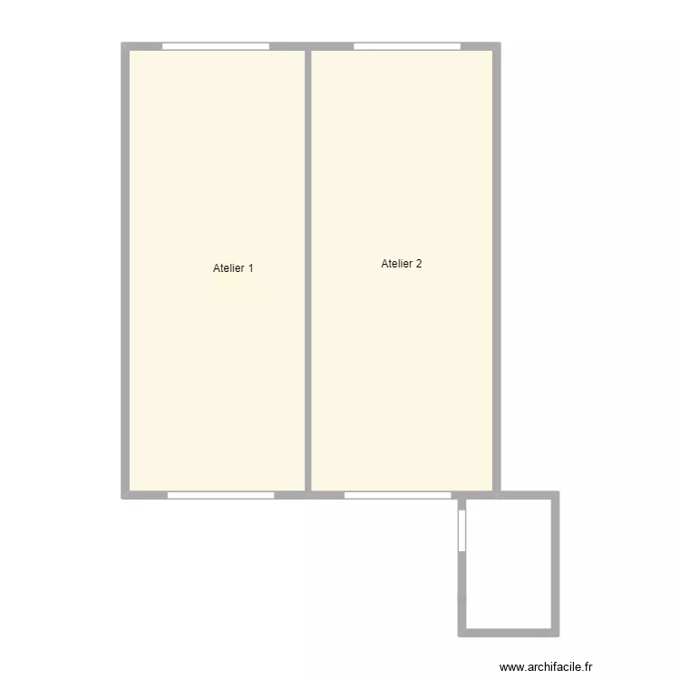 RDC MAISON KOEFFER. Plan de 