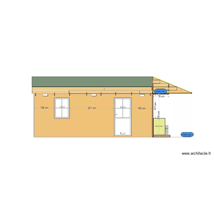 Façade Garage 10. Plan de Façade Garage 10. Plan de