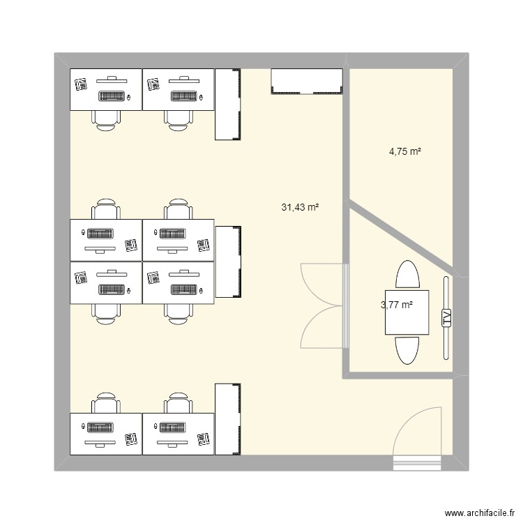 Angers 1. Plan de 0 pièce et 0 m2