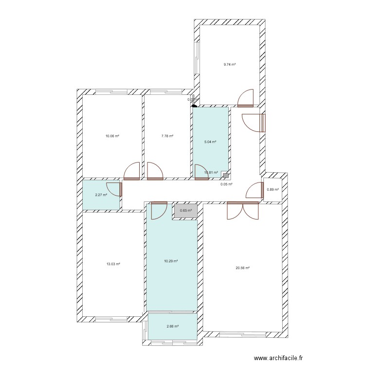 pasaje Mercado 2 ACTUAL. Plan de 0 pièce et 0 m2