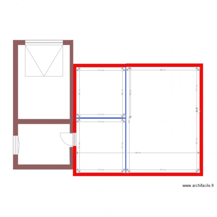 plan maison Yvon et Françoise. Plan de 0 pièce et 0 m2