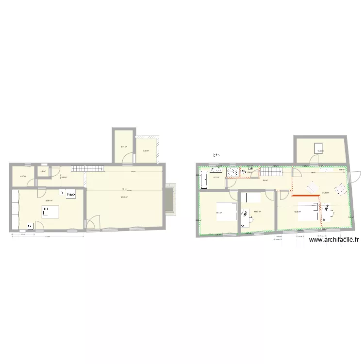petite maison 3 2 22 &eacute;tage 1 option 4. Plan de 
