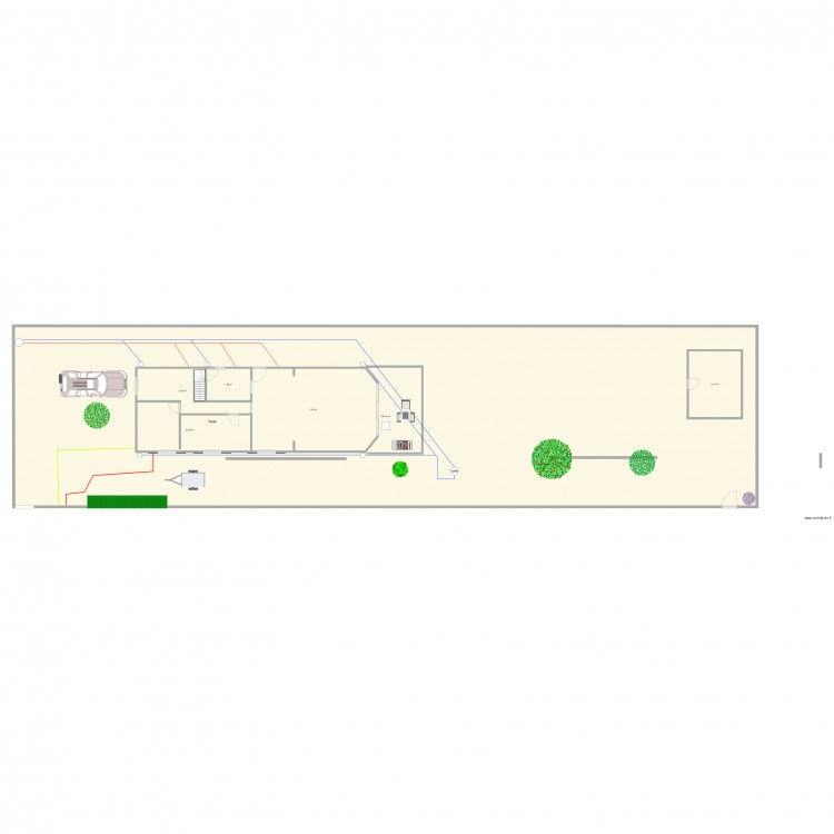 VRD. Plan de 0 pièce et 0 m2