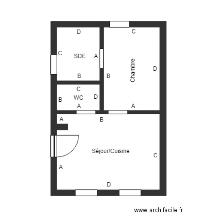 GRANDMOUGIN. Plan de 0 pièce et 0 m2