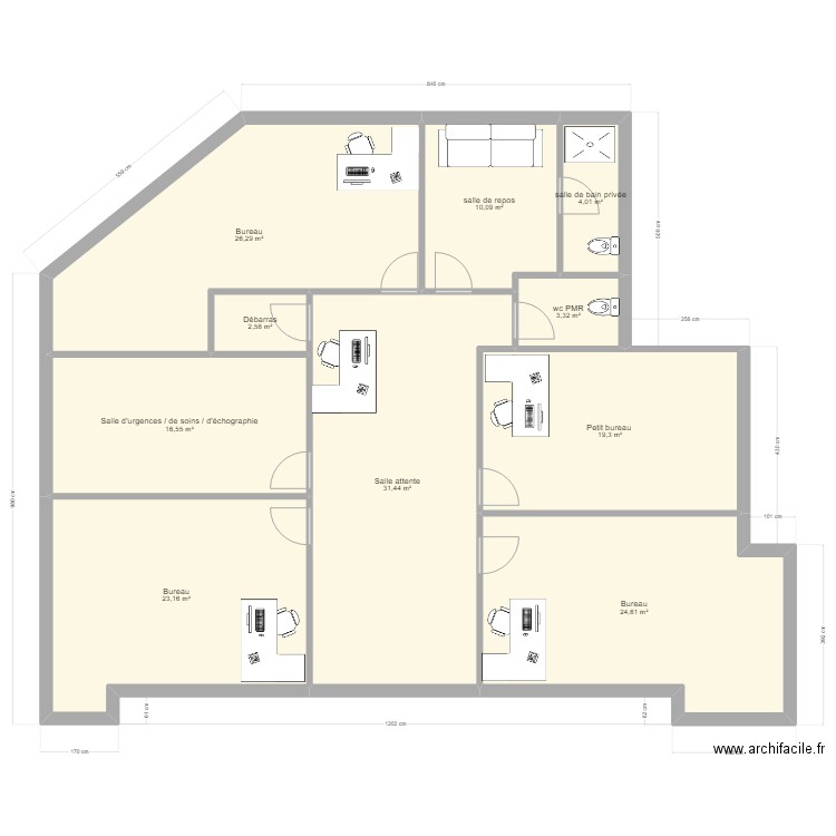 ligne paradis metrage. Plan de 0 pièce et 0 m2