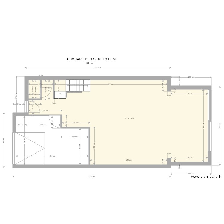 rdc hem A. Plan de 0 pièce et 0 m2