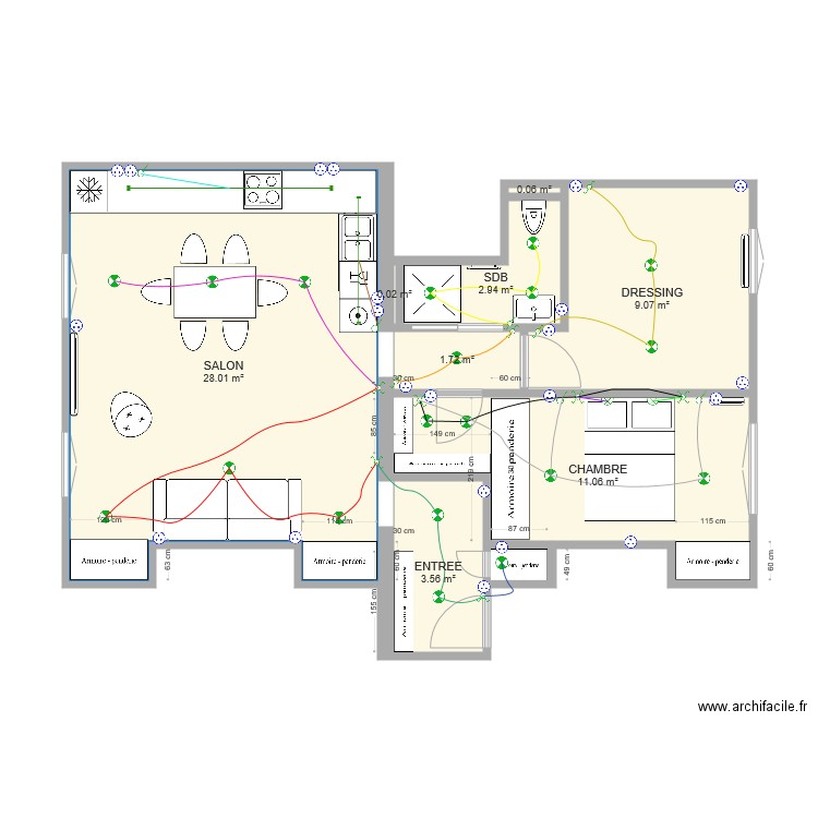 PARIS 11 E. Plan de 0 pièce et 0 m2