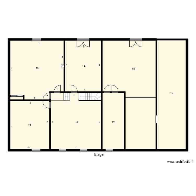 184674 TABOURIN Plomb. Plan de 0 pièce et 0 m2