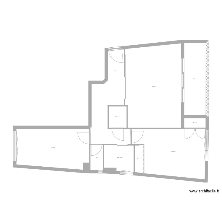 CONRAD. Plan de 0 pièce et 0 m2