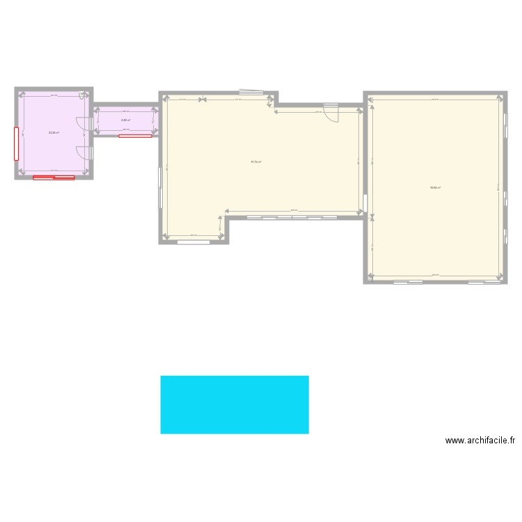 Corcone PC. Plan de 0 pièce et 0 m2