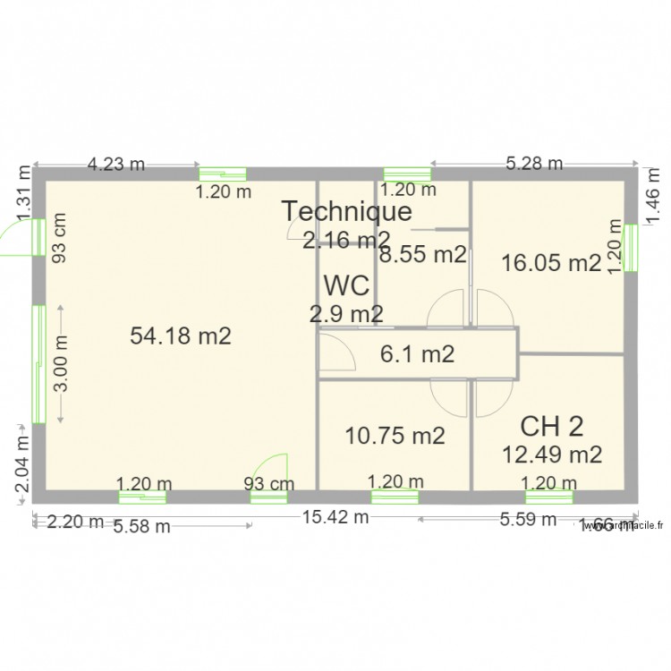Plan Gouzilh 11. Plan de 0 pièce et 0 m2