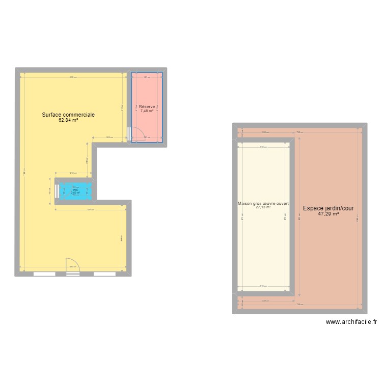 Yavuz Limbourg. Plan de 5 pièces et 147 m2