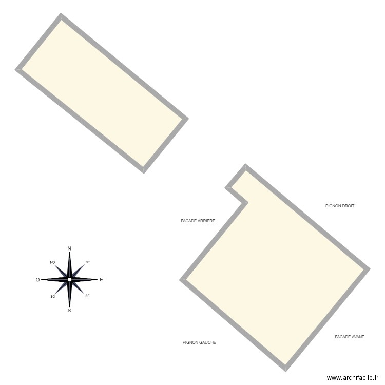 Géoportail Laplace. Plan de 2 pièces et 100 m2