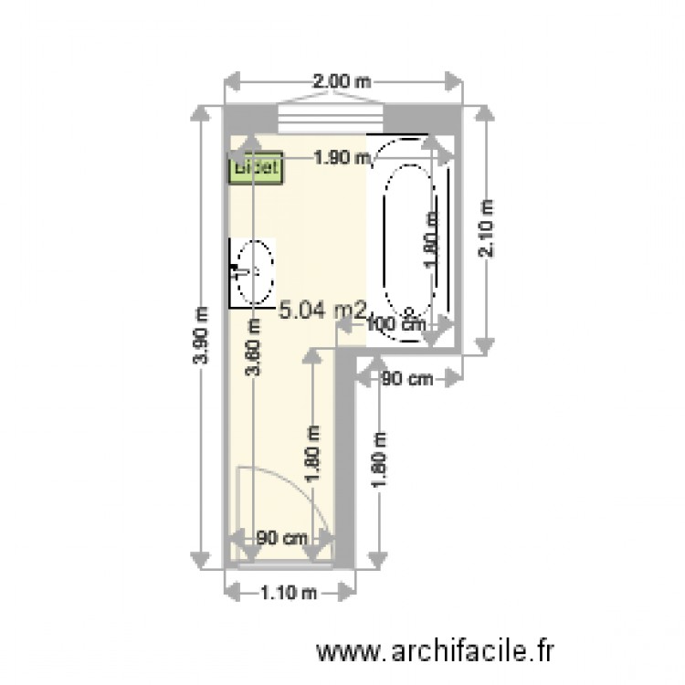 plan PLATON. Plan de 0 pièce et 0 m2