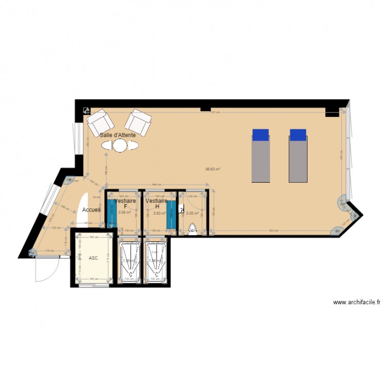 MIHA BODYTEC V3. Plan de 0 pièce et 0 m2